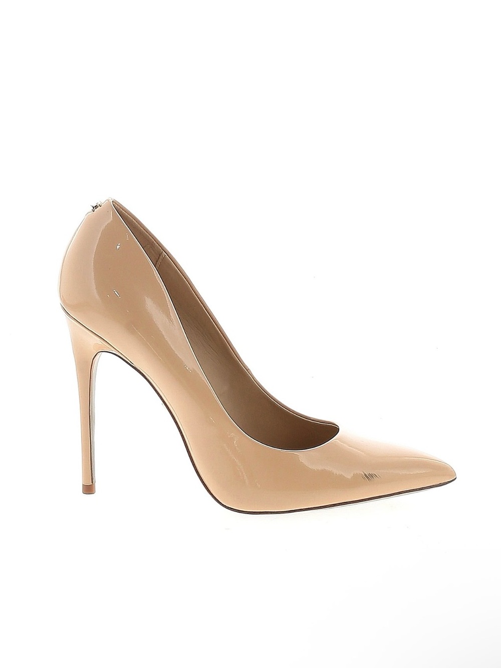 Sam Edelman | Women's Nude Patent Leather Pointed-Toe Stiletto Pumps Heels